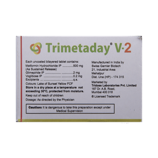 Trimetaday V 2 Tablet 10