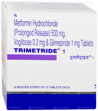 Trimetride 1 Tablet 10