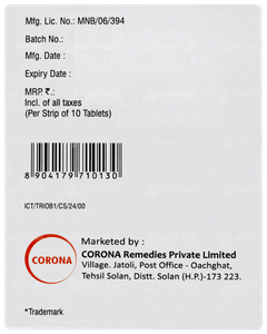 Triobimet 1 Tablet 10 Triobimet 1 Tablet 10