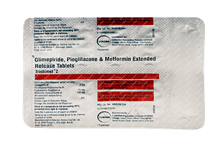 Triobimet 2/500/15 MG Tablet Er 10