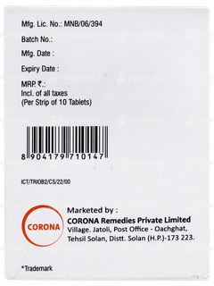 Triobimet 2 Tablet 10 Triobimet 2 Tablet 10