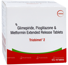 Triobimet 2 Tablet 10 Triobimet 2 Tablet 10