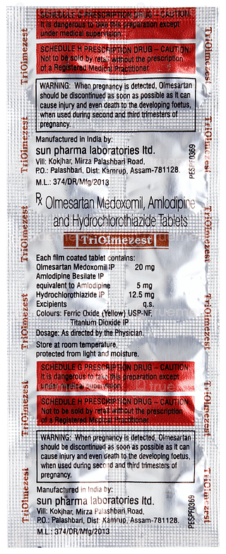 Triolmezest Tablet 10