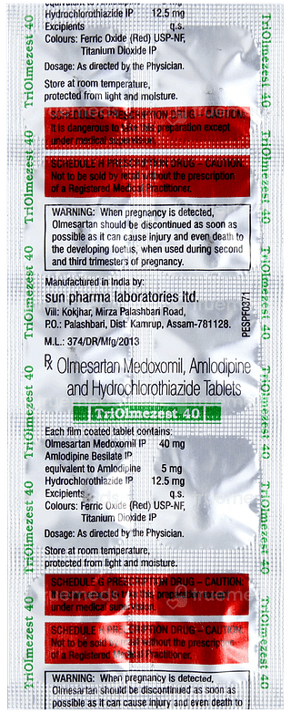 Triolmezest 40 Tablet 10