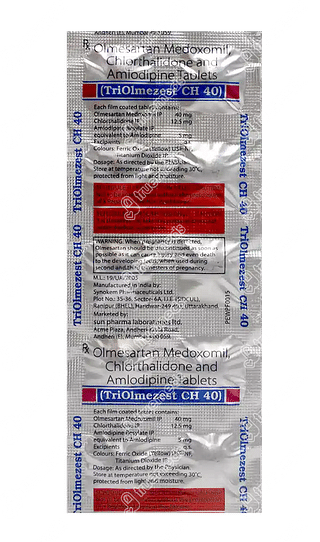 Triolmezest Ch 40 MG Tablet 10