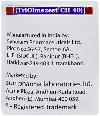 Triolmezest Ch 40 Tablet 10