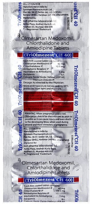 Triolmezest Ch 40 Tablet 10