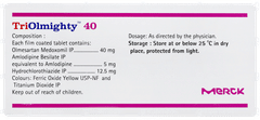 Triolmighty 40 Tablet 10 Triolmighty 40 Tablet 10