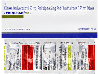 Triolsar 20 Tablet 10