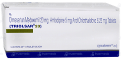 Triolsar 20 Tablet 10 Triolsar 20 Tablet 10