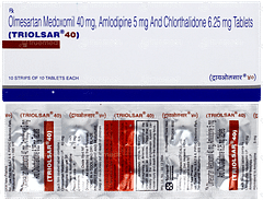 Triolsar 40 Tablet 10