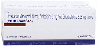 Triolsar 40 Tablet 10