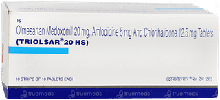 Triolsar 20 Hs Tablet 10