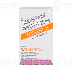 Triplent 25 MG Tablet 10