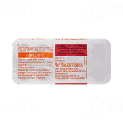 Triplent 25 MG Tablet 10