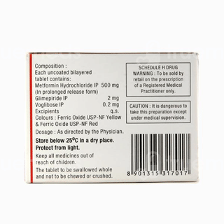 Triposmeal 0.2/500/2 Mg Tablet Pr 10