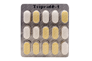 Tripride 1/500/15 MG Tablet Sr 15