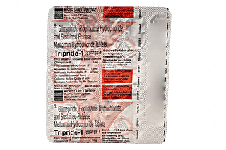 Tripride 1/500/15 MG Tablet Sr 15