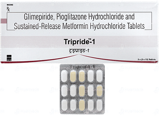 Tripride 1 Tablet 15