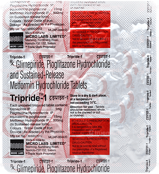 Tripride 1 Tablet 15