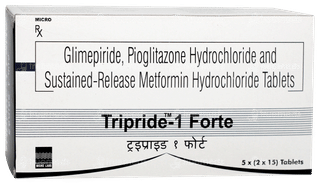 Tripride 1 Forte Tablet 15