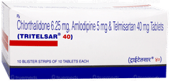 Tritelsar 40 Tablet 10