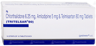Tritelsar 80 Tablet 10