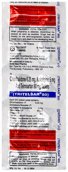 Tritelsar 80 Tablet 10