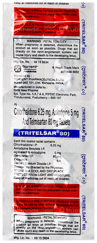 Tritelsar 80 Tablet 10