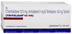 Tritelsar 40 Hs Tablet 10 Tritelsar 40 Hs Tablet 10