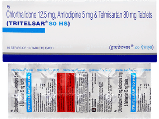 Tritelsar 80 Hs Tablet 10
