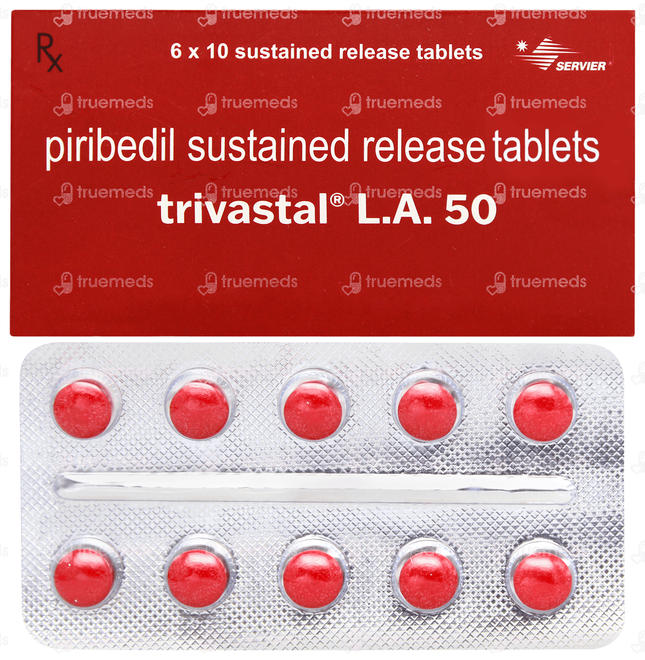Trivasit Tablet Trivastal La 50 Mg Tablet 10 - Uses, Side Effects, Dosage, Price | Truemeds
