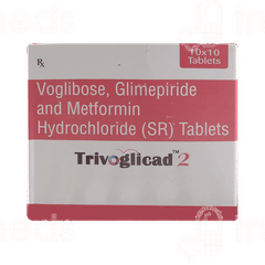 Trivoglicad 2 Tablet 10