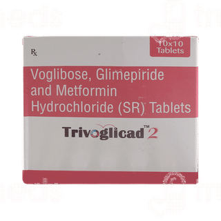 Trivoglicad 2 Tablet 10
