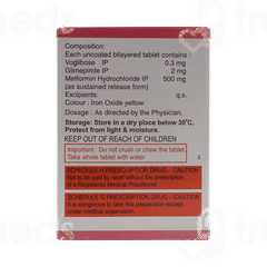Trivoglicad 2 Tablet 10