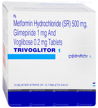 Trivoglitor 1 Tablet 10