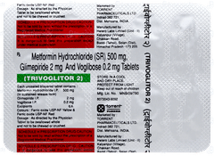 Trivoglitor 2 Tablet 10 Trivoglitor 2 Tablet 10