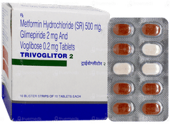 Trivoglitor 2 Tablet 10