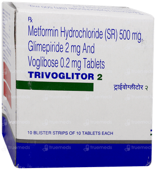 Trivoglitor 2 Tablet 10
