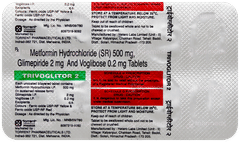 Trivoglitor 2 Tablet 10 Trivoglitor 2 Tablet 10