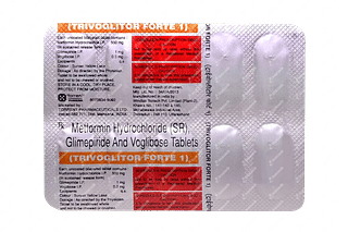 Trivoglitor Forte 0.3/500/1 MG Tablet Sr 10