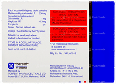 Trivoglitor Forte 1 Tablet 10 Trivoglitor Forte 1 Tablet 10