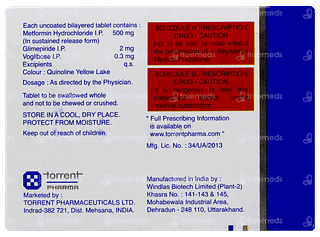 Trivoglitor Forte 2 Tablet 10