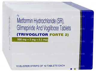 Trivoglitor Forte 2 Tablet 10