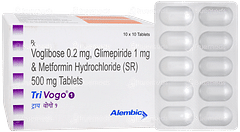 Tri Vogo 1 Tablet 10