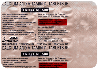 Troycal 500 Tablet 10