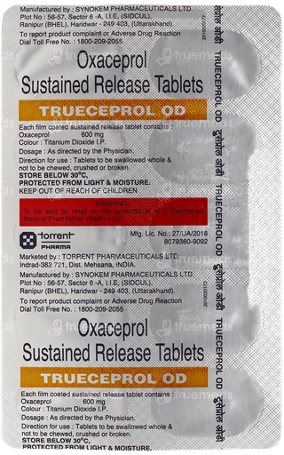 Trueceprol Od Tablet 10