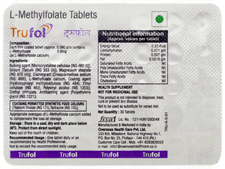 Trufol Tablet 30