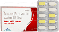 Tsart M 40/25 Tablet 10