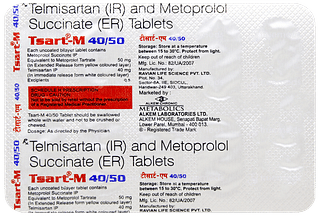 Tsart M 40/50 Tablet 10